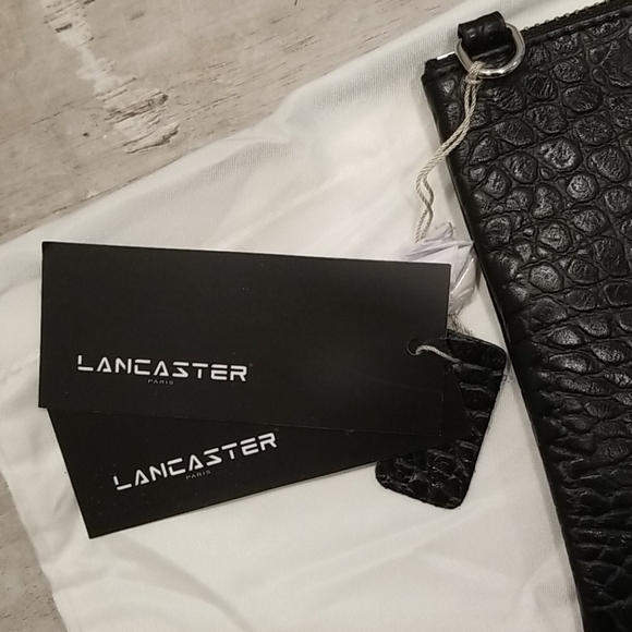 💕LANCASTER PARIS💕 Element Croco Pochette 8" - Picture 10 of 11